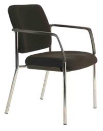Buro Lindis Visitor Chair 4 Leg with Arms RS