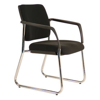 Buro Lindis Visitor Chair Sled with Arms (RS) INDENT