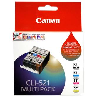 Canon CLI521MULTI Value Pack