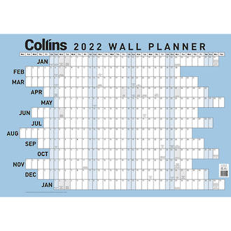 Collins A1 Wall Planner Large 700x990 Laminated 2022