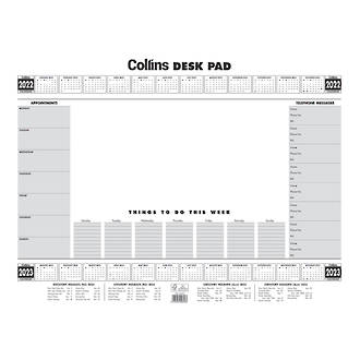 Collins Dated A2 Executive Desk Pad Even/Odd Year