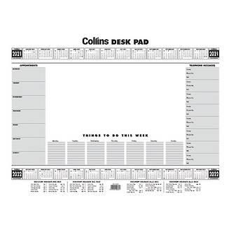 Collins Dated A2 Executive Desk Pad Odd/Even Year