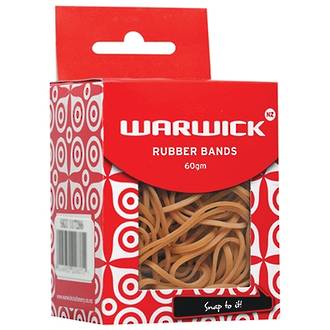 Warwick Rubber Bands 60gm #18