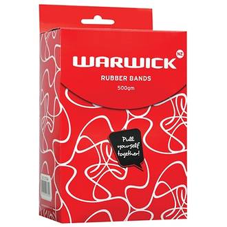Warwick Rubber Bands 500gm #10