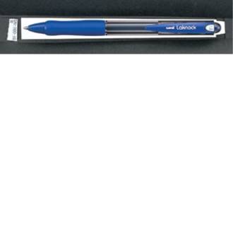 Uni Pen Laknock Blue Med Retractable SN-100(10)