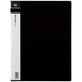 FM Display Book A4 Black 40 Pocket