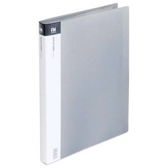 FM Display Book A4 Grey 40 Pocket