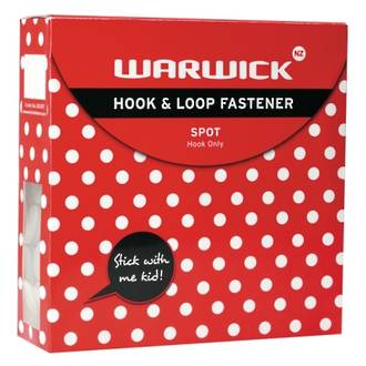 Warwick Hook & Loop Spots 450 Hook Only 22mm