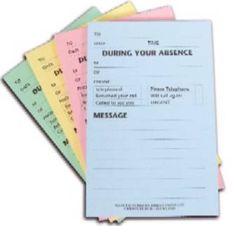 During Your Absence Pad 50 sheet