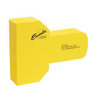 Eureka 924A Filetags Yellow pk100
