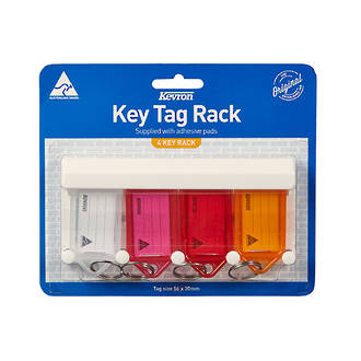 Kevron ID9 Keytags Rack with 4 Tags