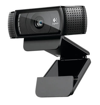 Logitech C920 HD Pro 1080p Webcam with stereo audio