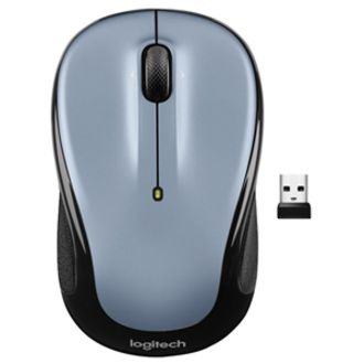 Logitech M325S USB Wireless Compact Mouse - Light Silver