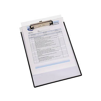 Marbig Clipboard Clearview with Insert Cover A4