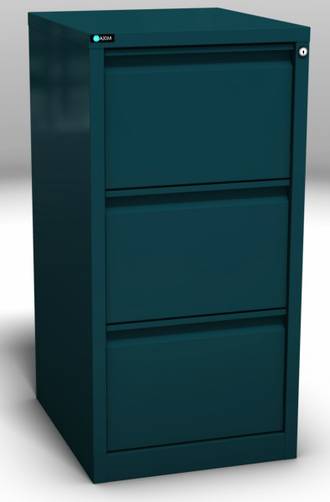 Maxim Easy Glide 3 Drawer Vertical File Cabinet