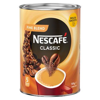 Nescafe Classic Fine Blend Coffee Tin 500g