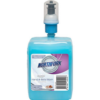 Northfork Liquid Hand Wash Pearl Blue  1litre 0.4ml Cartridge​​​​​