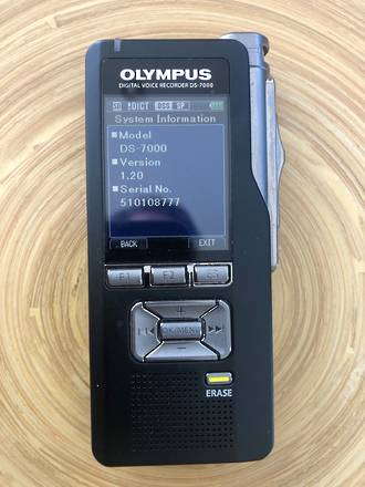 Olympus DS-7000 SN: 510108777 Second-hand