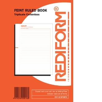 Rediform Book R/SFENT3 Feint Ruled