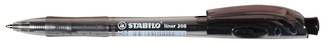 Stabilo Pen 308M Retractable Black