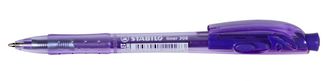 Stabilo Pen 308M Retractable Violet Box 10