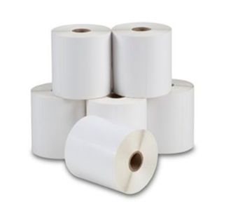 Zebra Thermal Direct Label 80x25mm Removeable 2000/roll