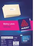 Avery L7160-100 Pop Up Quick Peel 21up 64x38mm