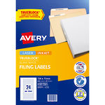 Avery L7170-25 File Spine 24up 134x11mm