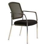 Buro Lindis Mesh Visitor Chair 4 Leg with Arms (RS)