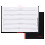 Milford Red & Black Indexed Notebook A6 100 Leaf