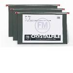 FM Crystalfile Suspension Files Foolscap Pack 10