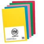 FM File Folder Pack 10 Asstd Colours Foolscap
