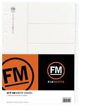 FM Indices A4 5 Tab White Card