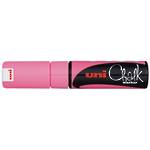 Uni Chalk Marker Pink Chisel