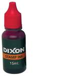 Dixon Stamp Refill Red 15ml Ink