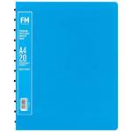 FM Prem Refillable Display Book Ice Blue 20 Pocket