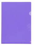 FM L Shaped Pocket A4 Purple Pack 12