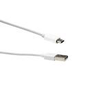 Cable USB 2.0 Type Micro B to Type A 0.3m White