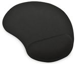 Ednet Mouse Pad with Gel Wrist Black