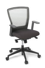EOS Cloud Meeting Chair Synchro Mesh Back Charcoal Seat