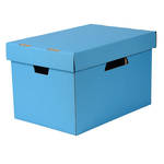 Esselte Archive Box Cardboard w. Sep. Lid suit Suspension Files Blue
