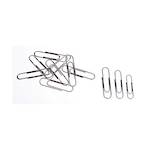 Marbig Paper Clips 33mm Large Round Silver Cardboard Box 100