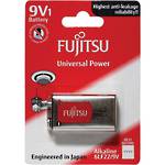 Fujitsu Batteries 9V Universal Alkaline 1 Pack Single