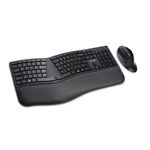 Kensington Pro Fit® Ergo Wireless Keyboard & Mouse - Black