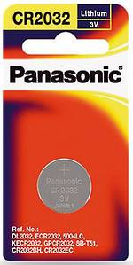 Panasonic Battery CR2032 Coin Lithium