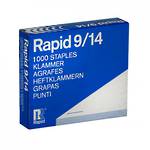 RAPID Staples 9/14 80-110 sheets Box 1,000 * 2 for 1 SPECIAL *