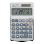 Sharp EL-240SAB Twin Power Pocket Calculator