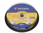 Verbatim DVD+RW 4.7GB 10Pk Spindle