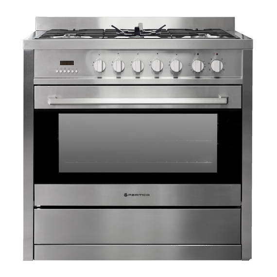 900mm Combination Freestanding Stove, Stainless Steel (DISCONTINUED)