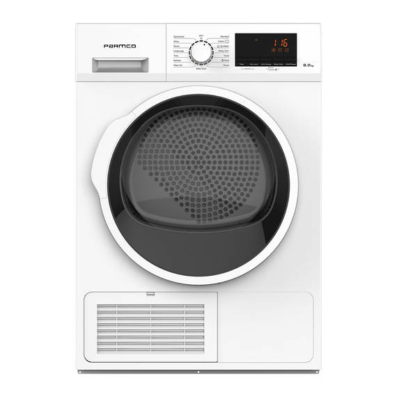 8KG Dryer, Condensor, White (DISCONTINUED)